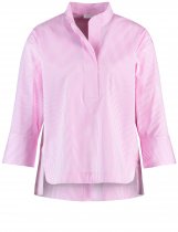 GERRY WEBER Blouse with 3/4-length sleeves and a stand-out pleat