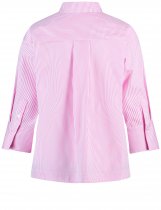 GERRY WEBER Blouse with 3/4-length sleeves and a stand-out pleat