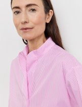 GERRY WEBER Blouse with 3/4-length sleeves and a stand-out pleat