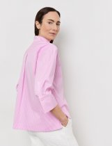 GERRY WEBER Blouse with 3/4-length sleeves and a stand-out pleat