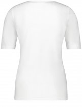 GERRY WEBER Sustainable T-shirt with a satin neckline