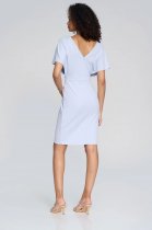 Joseph RIBKOFF Vanilla Wrap Dress with Pearl Detail Style 241761