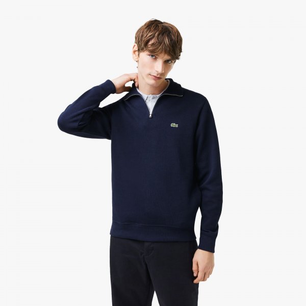 Lacoste Zip-up Cotton SWEATSHIRT