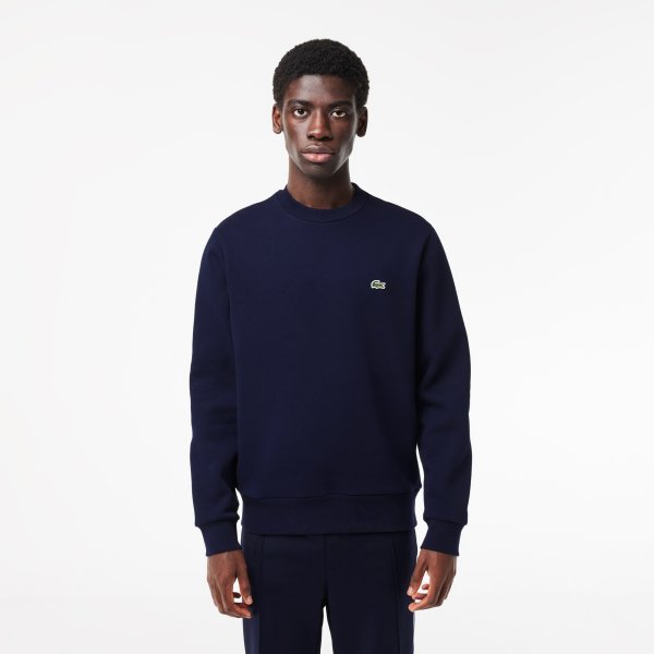 LACOSTE MEN'S BRUSHED FLEECE SWEATSHIRT