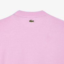 LACOSTE UNISEX LOOSE FIT LARGE CROC ORGANIC HEAVY COTTON T-SHIRT