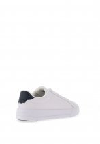 Tommy Hilfiger Pebble Grain Leather Court Trainers