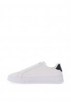 Tommy Hilfiger Pebble Grain Leather Court Trainers