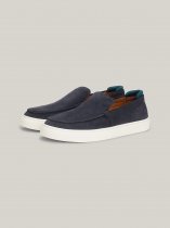 Tommy Hilfiger Suede Debossed Logo Loafer Trainers