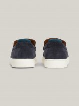 Tommy Hilfiger Suede Debossed Logo Loafer Trainers