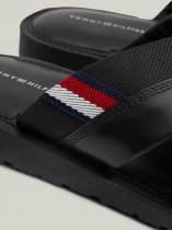 Tommy Hilfiger Leather Crossover Strap Sandals, DW5