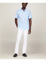 Tommy Hilfiger Poplin Short Sleeve Regular Fit Shirt