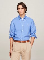 Tommy Hilfiger Pigment Dyed Linen Regular Fit Shirt