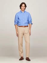 Tommy Hilfiger Pigment Dyed Linen Regular Fit Shirt