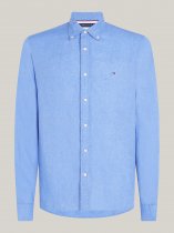 Tommy Hilfiger Pigment Dyed Linen Regular Fit Shirt