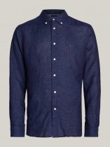 Tommy Hilfiger Pigment Dyed Linen Regular Fit Shirt