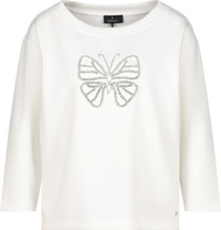 Sweatshirt Schmetterling round neck